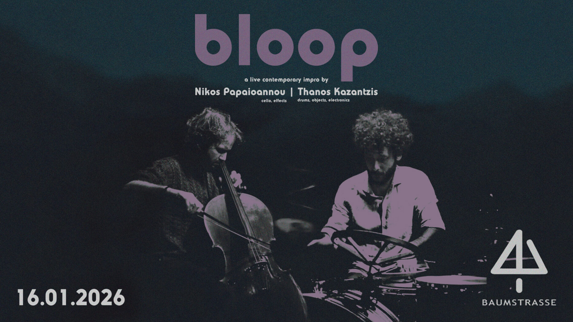 BLOOP | A live contemporary impro by Nikos Papaioannou & Thanos Kazantzis